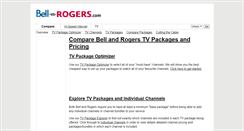 Desktop Screenshot of bell-vs-rogers.com
