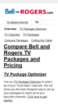 Mobile Screenshot of bell-vs-rogers.com